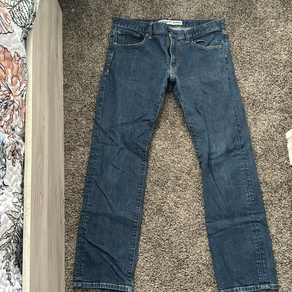 Men’s Express Slim Fit Straight Leg Jeans